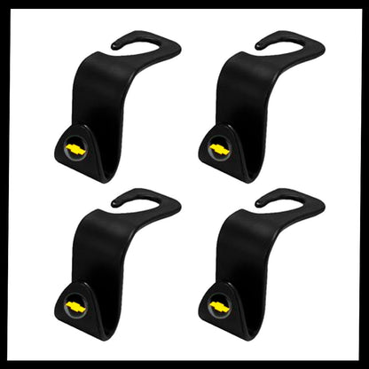 SuperHook™ Gancho Organizador Porta Treco para Carros Premium - 4 Pçs